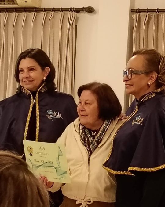 AGLA homenageia Vera Fisch